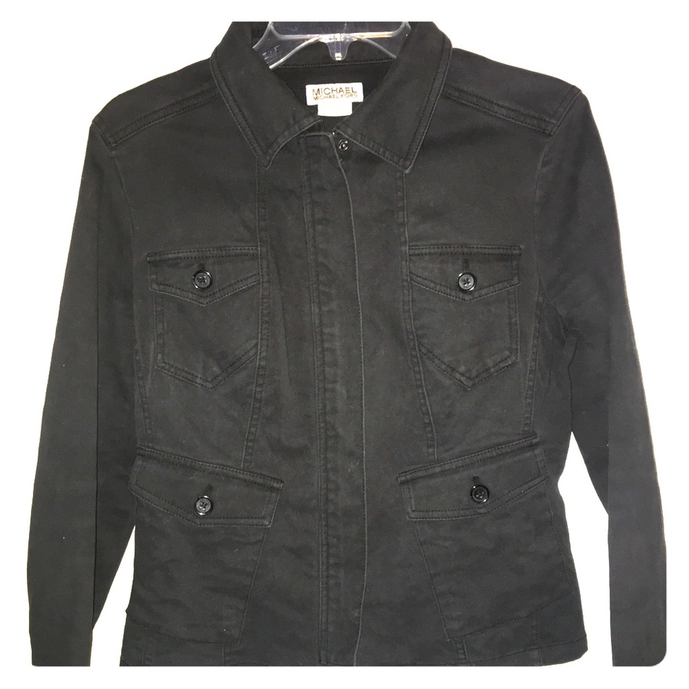 Michael Kors Black denim jacket